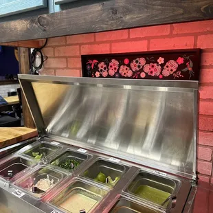 Topping bar