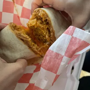 Burrito loco- it&apos;s better with the salsa