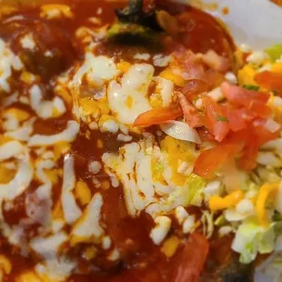 a plate of food
