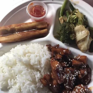 Chicken teriyaki Plate