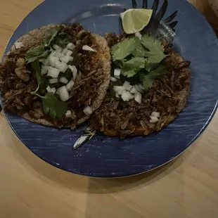 Brisket tacos