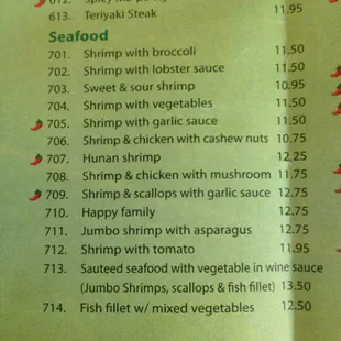 Seafood