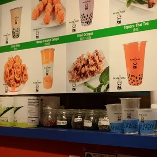 menu, sushi and sashimi