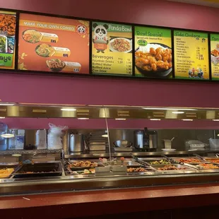 Panda bowl knock off Chinese food