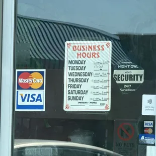 Business Hours as of June 2024