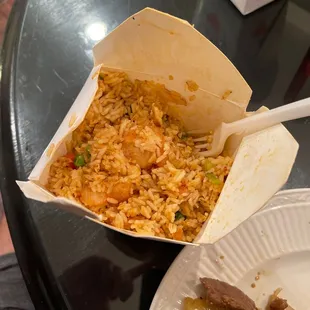Spicy Shrimp Fried Rice