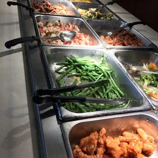 Lunch buffet.