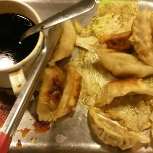 Dumplings here are extremely good