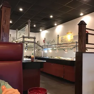 a young boy eating a donut