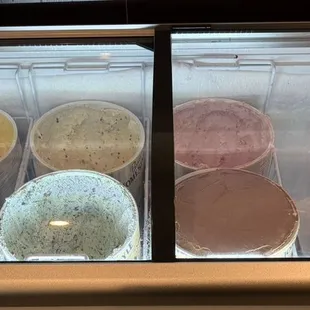 Many type of ice cream