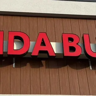 sushi and sashimi, outside