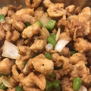 Flavorful pepper chicken