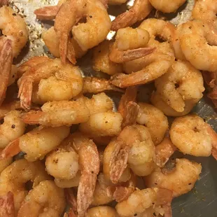My new favorite the Italy shrimp was soooo yummy there was a party in my tummy