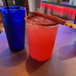 Look at this!!! This watermelon agua fresca!!