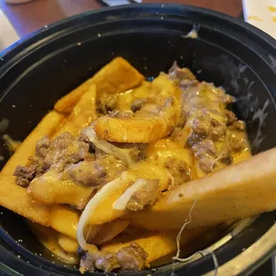 Gzus fries! Love.  (Carne asada)