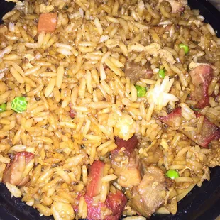 Pork fried rice