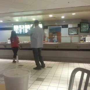 Panda Cafe counter