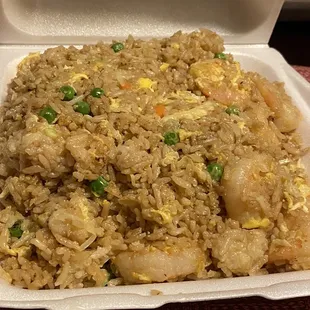 Shrimp fried rice