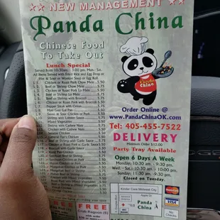 Menu is quite extensive, so many good options to choose from