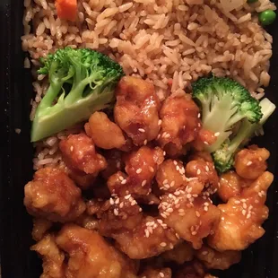 Sesame chicken