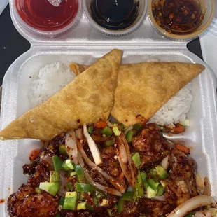 Orange Chicken Extra Spicy