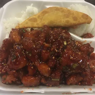 Sesame chicken