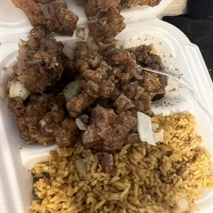 O. Black Pepper Chicken