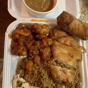 S3. Sesame Chicken was decent....