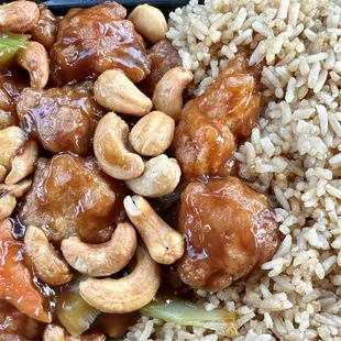 Cashew Chicken &amp; Rice