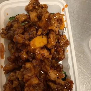 Orange beef