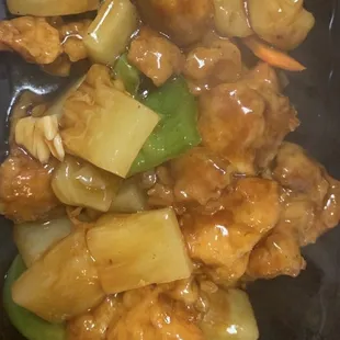 Pineapple chicken
