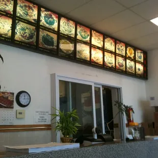 The counter