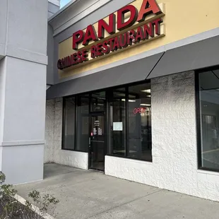 Panda Chinese Restaurant sign