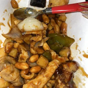 Calling Paul chicken extra spicy (but wasn't very  spicy if you ask my wife)