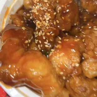 Sesame chicken