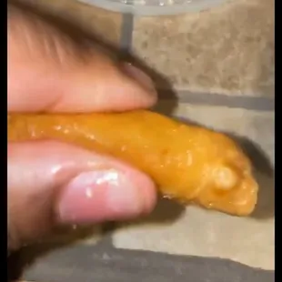 Lemon Chicken Hard &amp; Greasy.