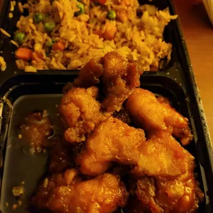 Sesame chicken