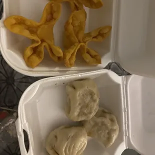 107 Crab Meat Rangoon 6 Pcs 109 Fried or Steamed Dimplings 6 Pcs