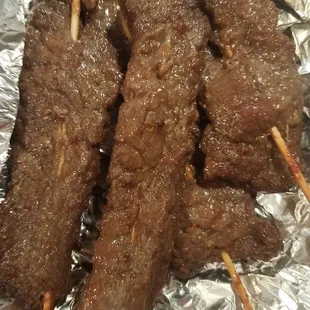 Beef Teriyaki (beef was very stringy &amp; tough, lacked flavor)
