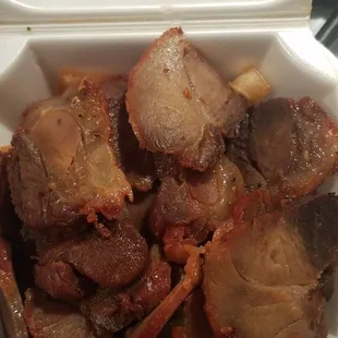 Roast pork appetizer