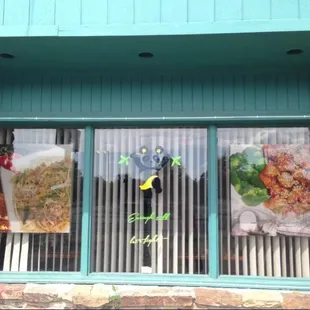 outside, sushi and sashimi