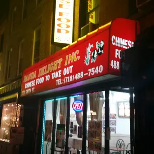 This place is actually Panda Delight Inc.