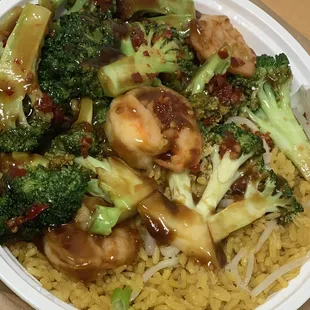 Shrimp w/ Broccoli Lunch Special $7.90