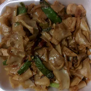 Combo flat rice noodle