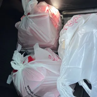 I ordered 2 family packs great portions