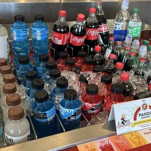 Bottled beverage options