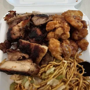 Grilled Teryaki chicken?