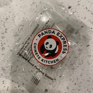 And then came home to empty fortune cookie wrapper