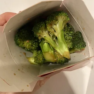 Broccoli and beef? Where is the beef?