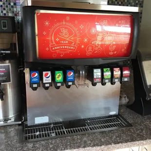Soda machine